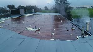 Aged commercial Roof