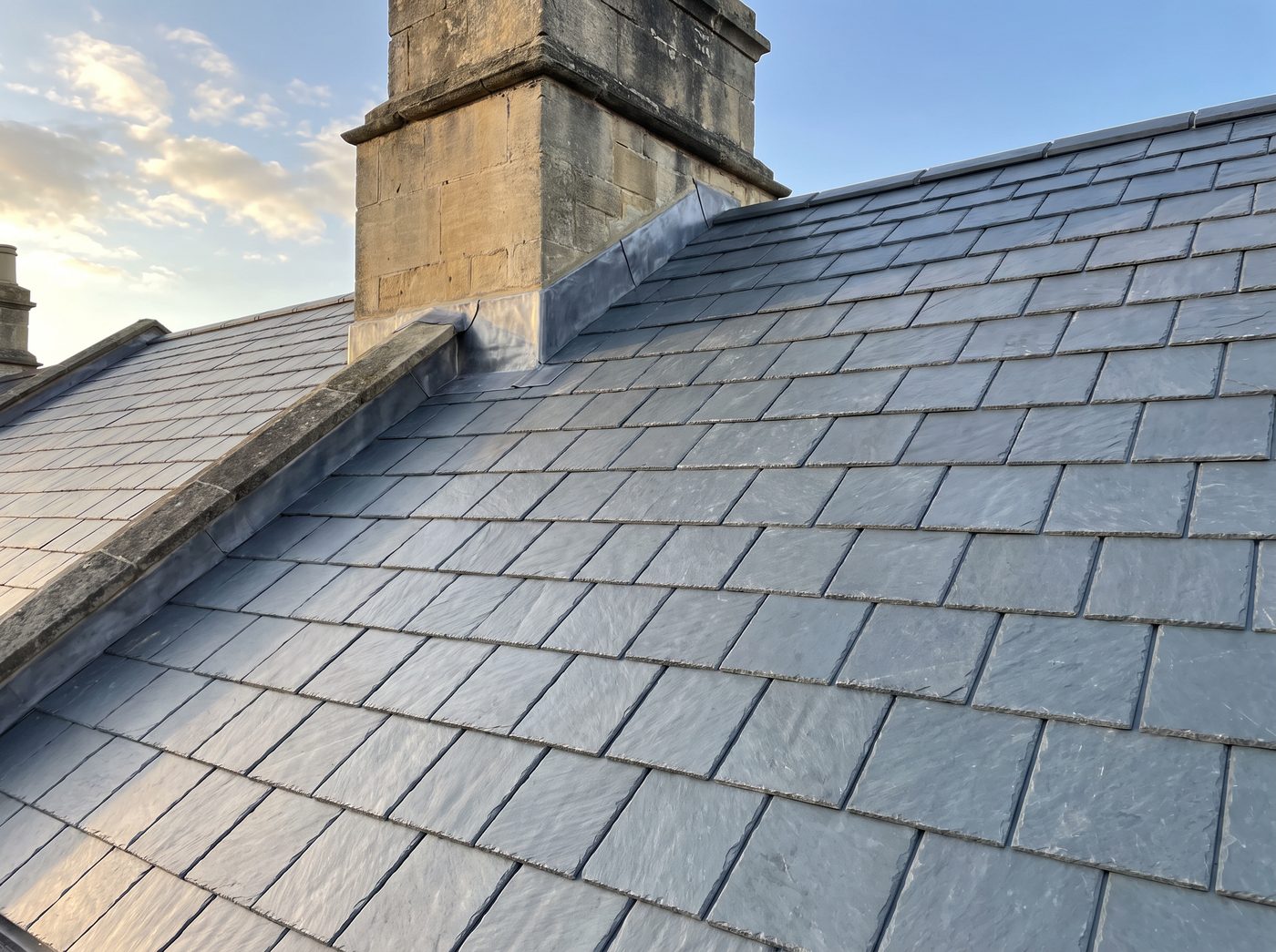 Completed roofing project in Bath